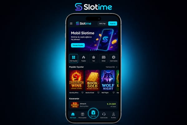Slotime Mobil Web Deneyimi